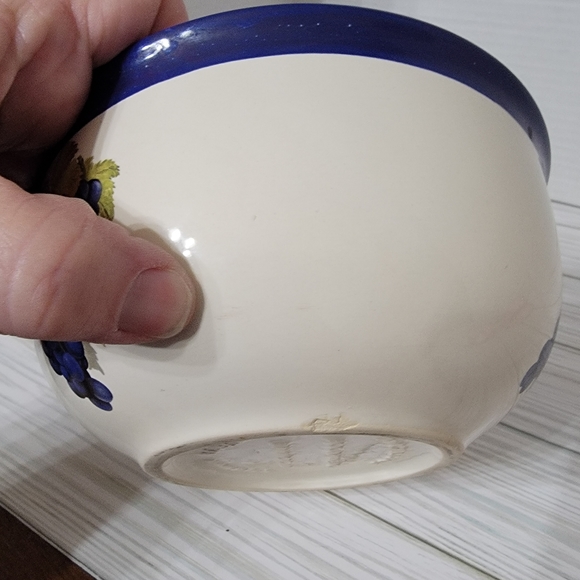Cordon Bleu Grape Harvest Microwave Safe & Ovenproof Ceramic Bowl Portugal - Picture 7 of 10
